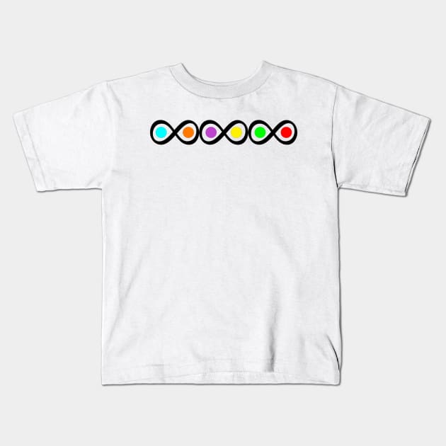 Infinity Stones Kids T-Shirt by bacoutfitters